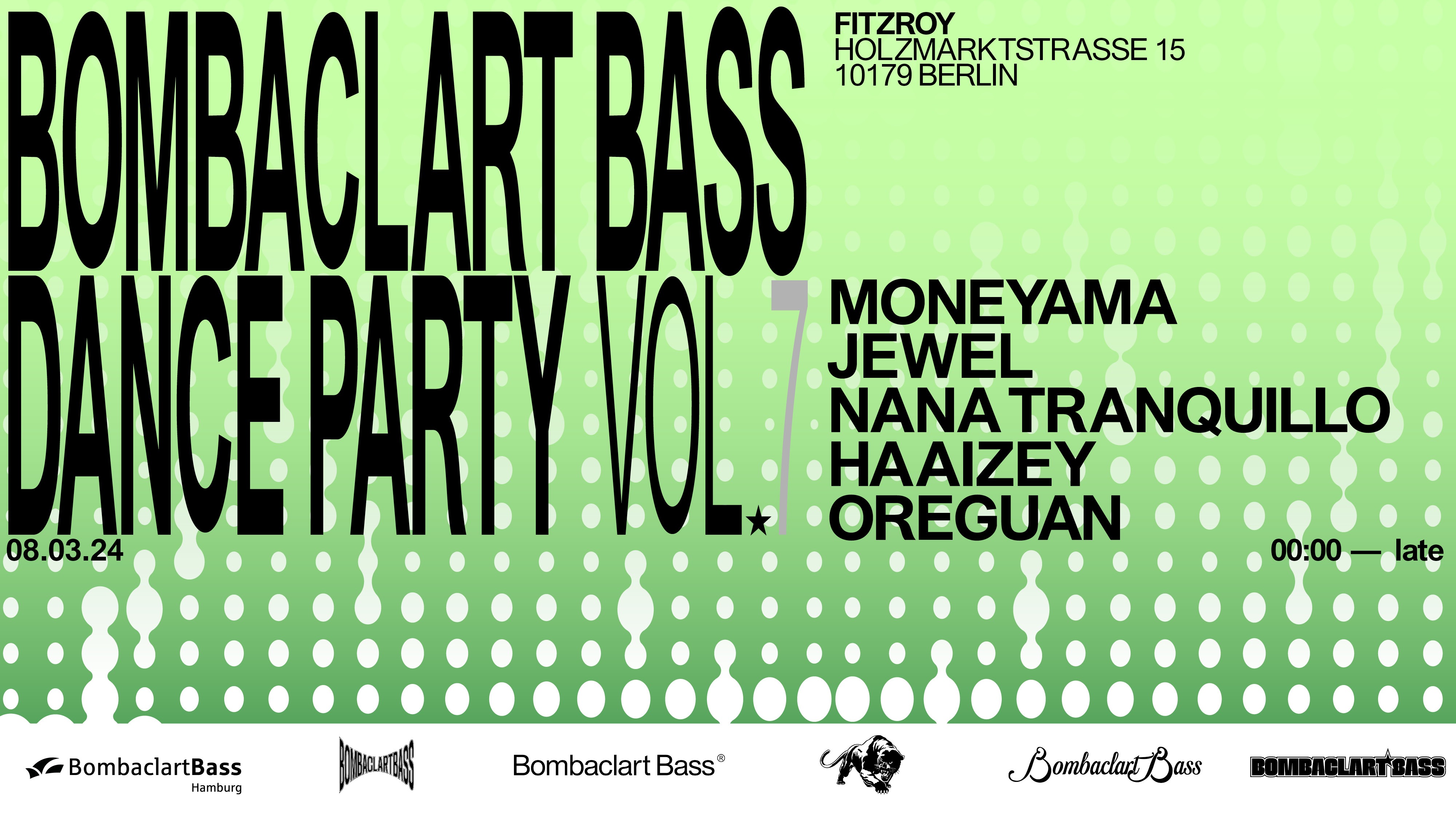 Bombaclart Bass Dance Party Vol.7 image