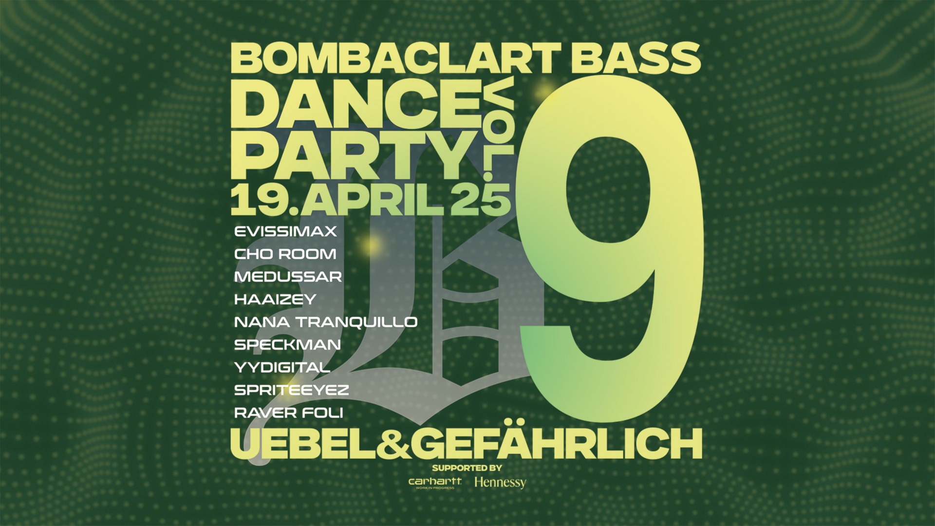 Bombaclart Bass Dance Party Vol.9 image