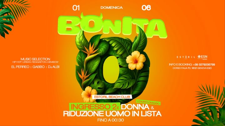 Cover for event: Bonita Latin Party @ Estoril Beach Club