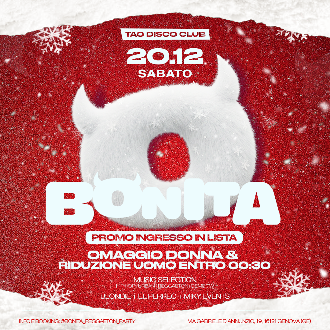 Bonita Latin Party @ Tao Disco Club image
