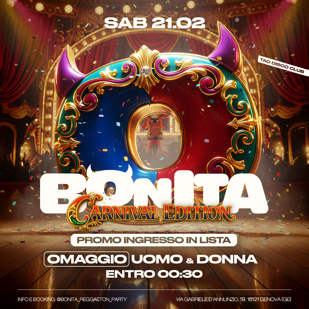 Bonita Latin Party @ Tao Disco Club image