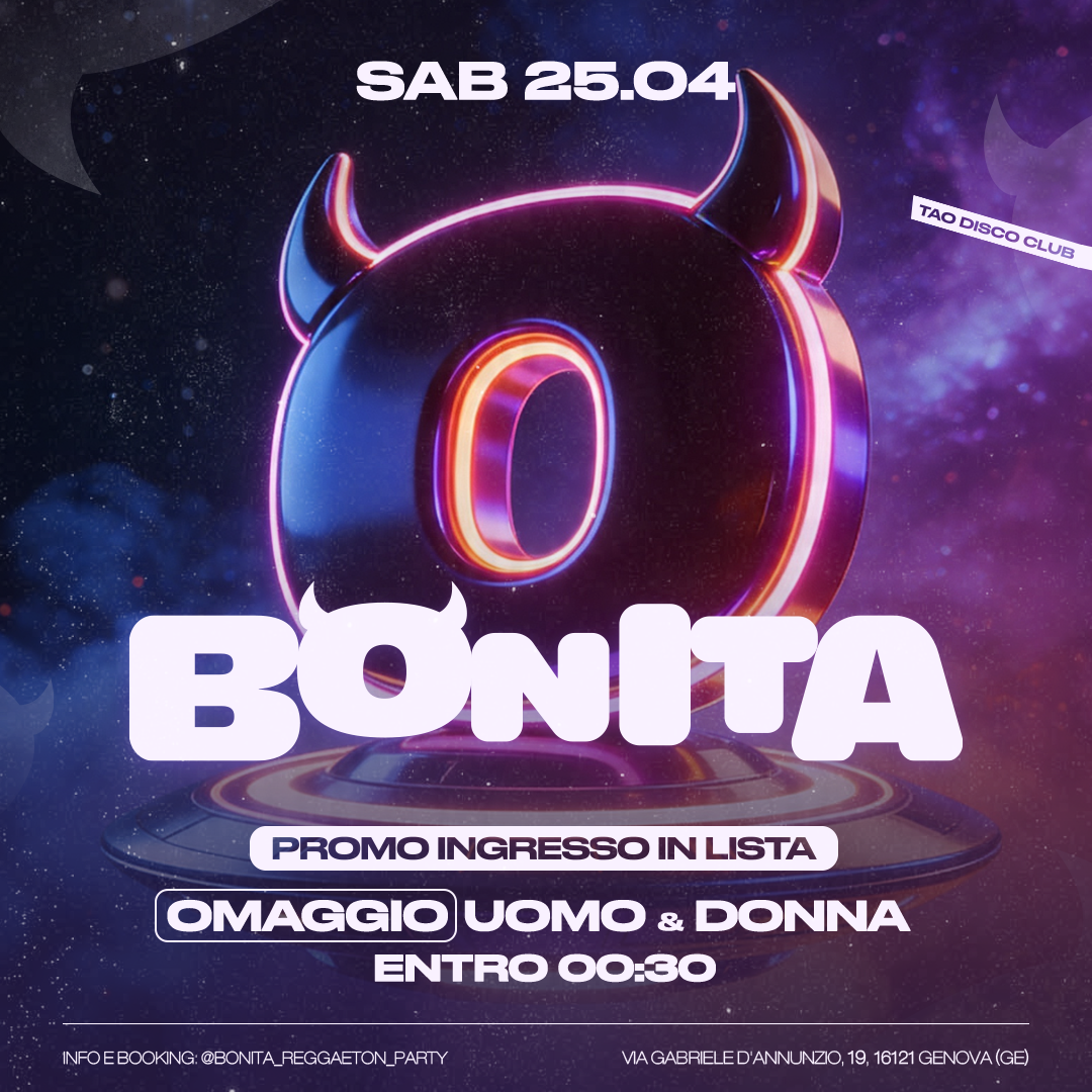 Bonita Latin Party @ Tao Disco Club image