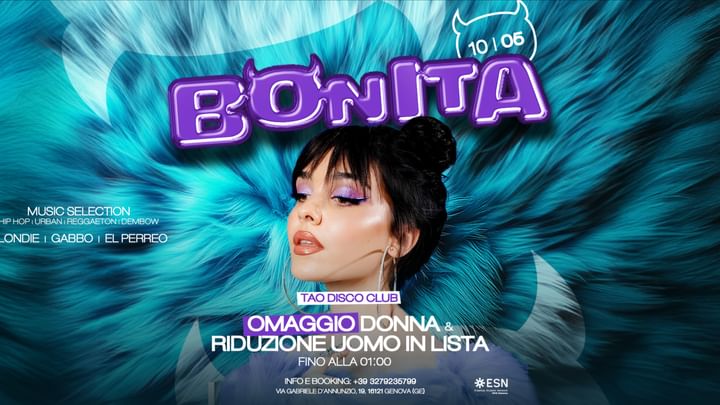 Cover for event: Bonita Latin Party @ Tao Disco Club