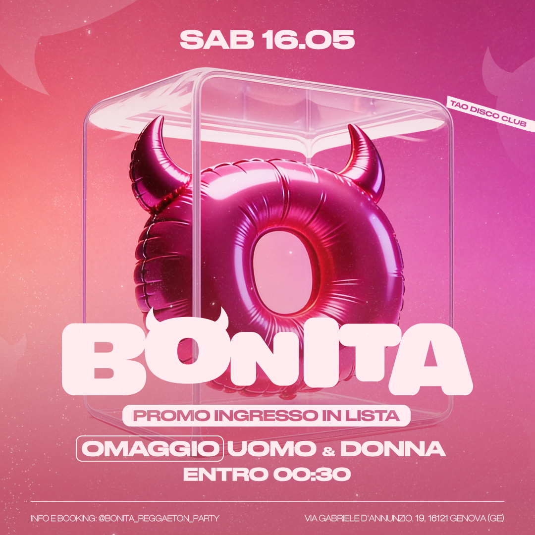 Bonita Latin Party @ Tao Disco Club image