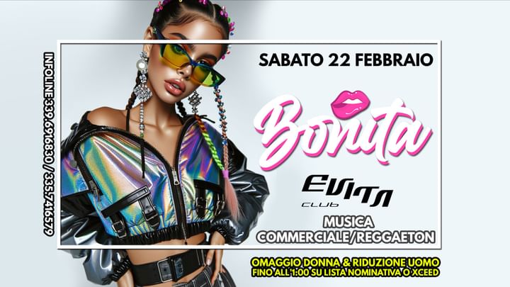 Cover for event: Bonita | Sab. 22/02 | Evita Club