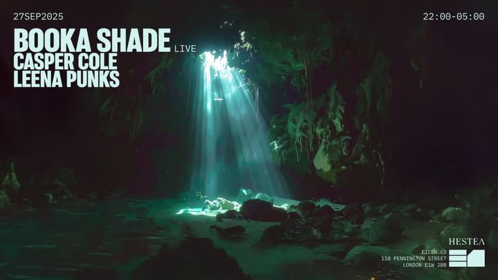 Cover for event: Booka Shade (live)