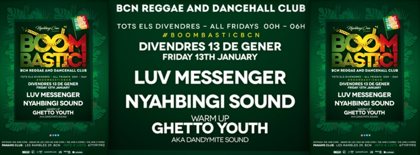 BoomBastic Club | Best of Dancehall & Reggae image