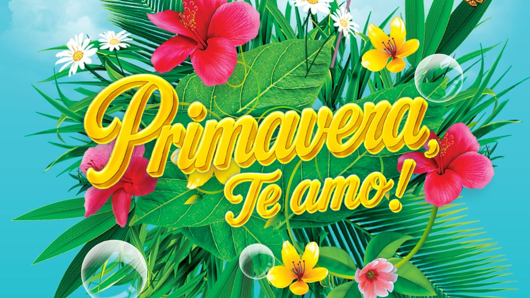 Bora Pro Pagode - Primavera, TE AMO!-Eventplakat