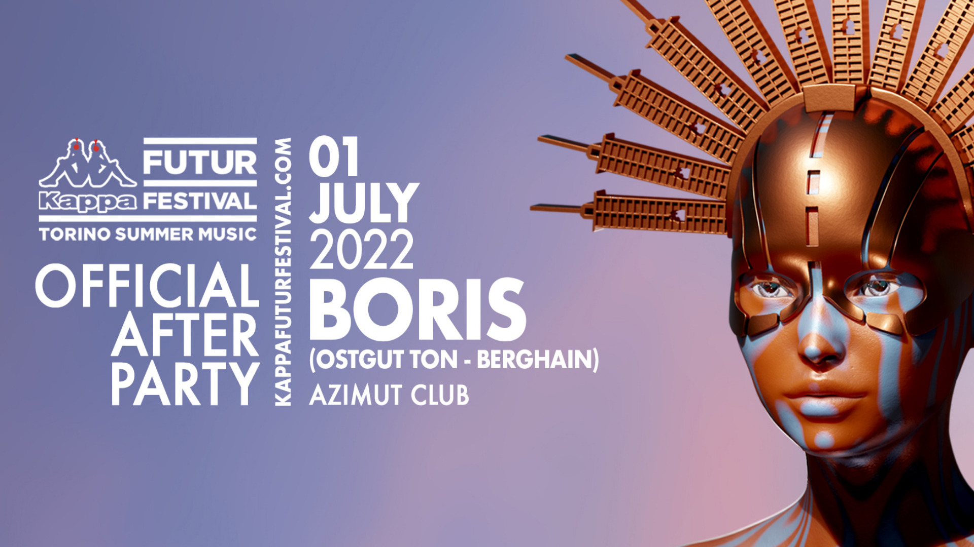 BORIS (Berghain) for KFF22 OFFICIAL AFTER PARTY at Azimut - Episode 1 image