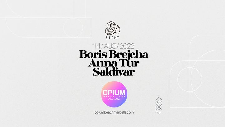 Cover for event: BORIS BREJCHA, ANNA TUR & SALDIVAR