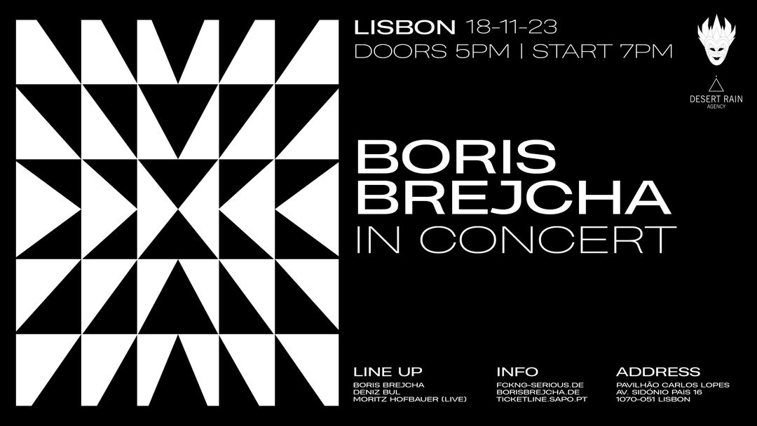 Copertina evento Boris Brejcha in Concert - Lisbon 2023