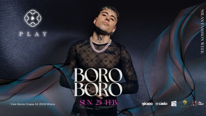 Cover for event: BORO BORO @ Play Club Milano