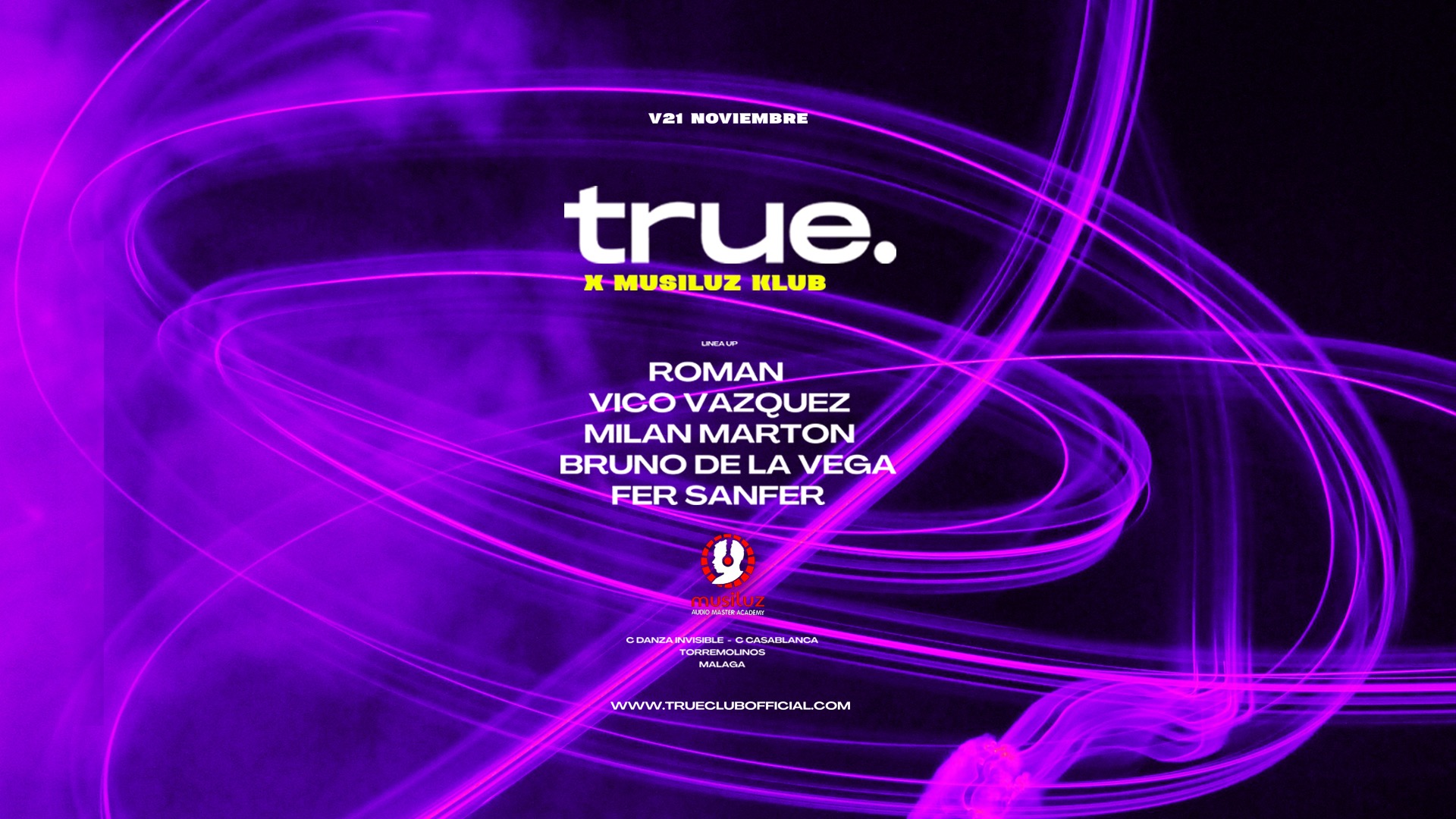 TRUE X MUSILUZ KLUB CON ROMAN, VICO VAZQUEZ, MILAN MARTON, BRUNO DE LA VEGA Y FER SANFER image