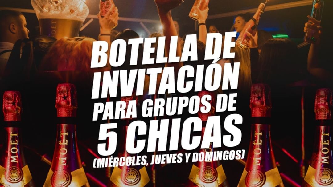 Cartell de l'esdeveniment BOTELLA GRATIS - DOMINGO 3 DICIEMBRE
