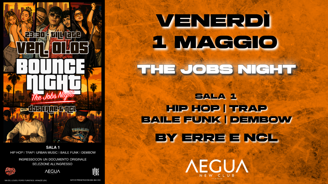 Bounce Night “The Jobs Night” image