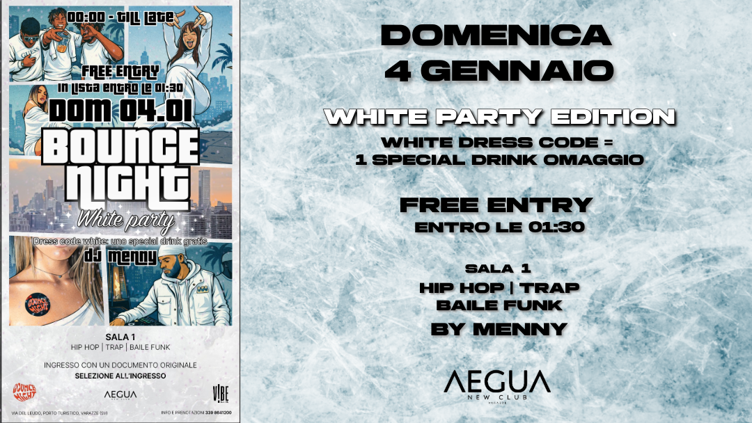 Bounce Night White Party  image