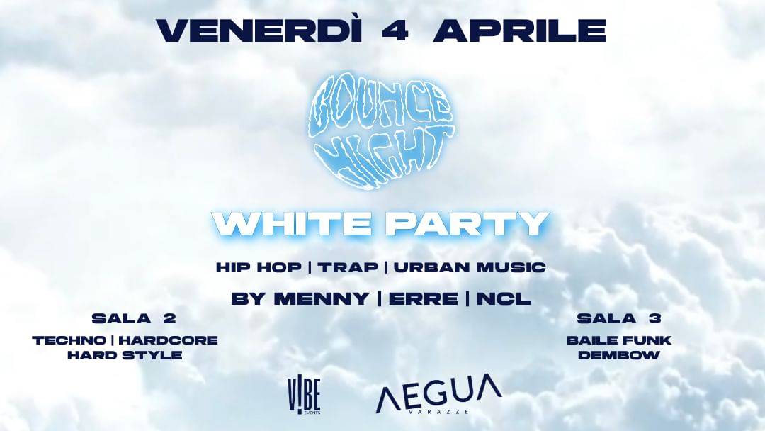 Bounce Night x Battle Room x Tubarão -Eventplakat