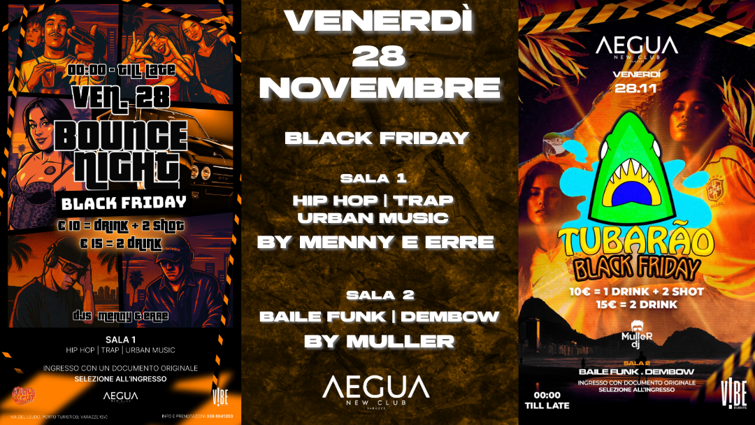 Bounce Night x Tubarão Black Friday Edition! image
