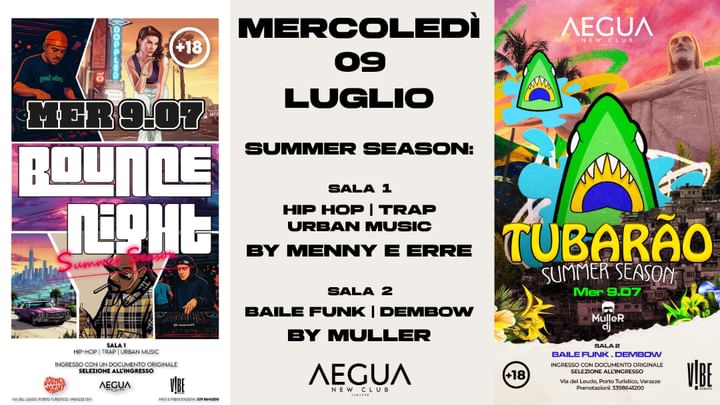 Cover for event: Bounce Night x Tubarão Summer Season