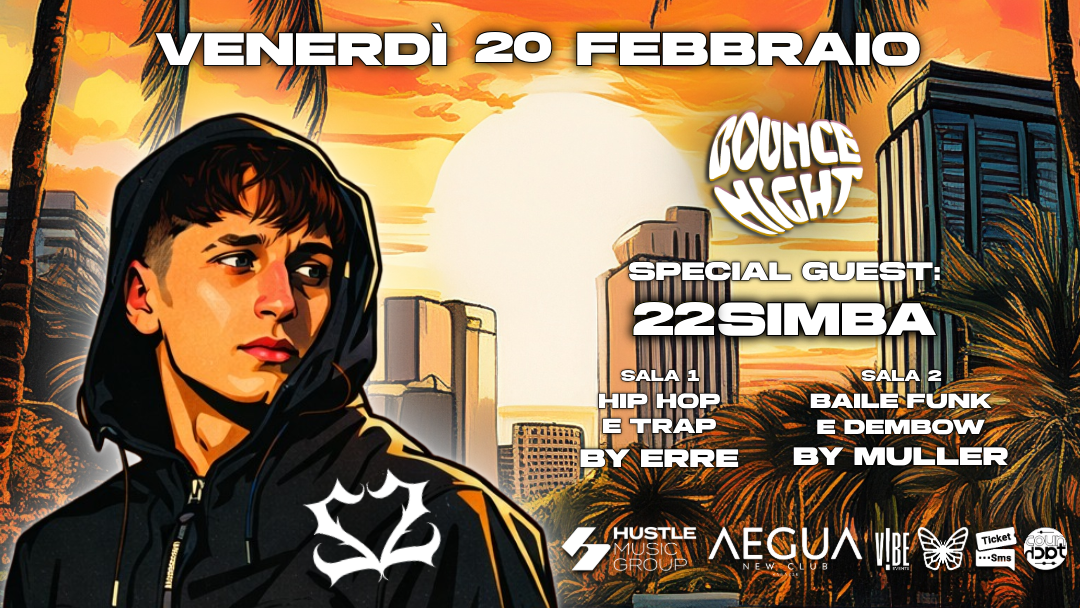 Bounce Night X Tubarão w/ 22Simba image