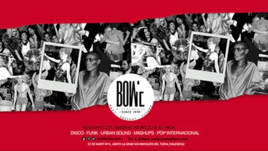 Cover for event: Bowie Show Disco