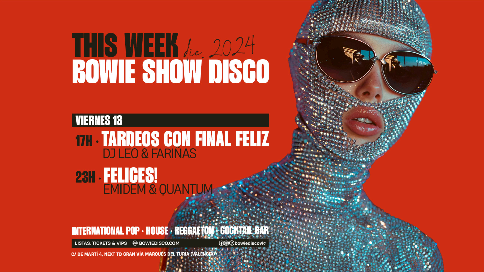 Bowie Show Disco - Felices!