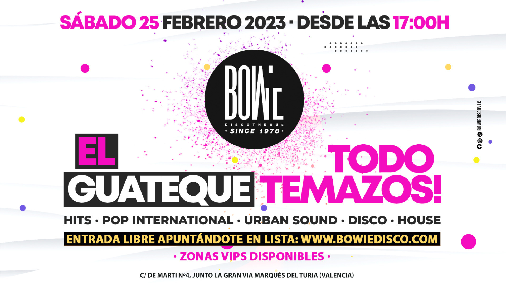 Bowie Show - Turno de Tarde image