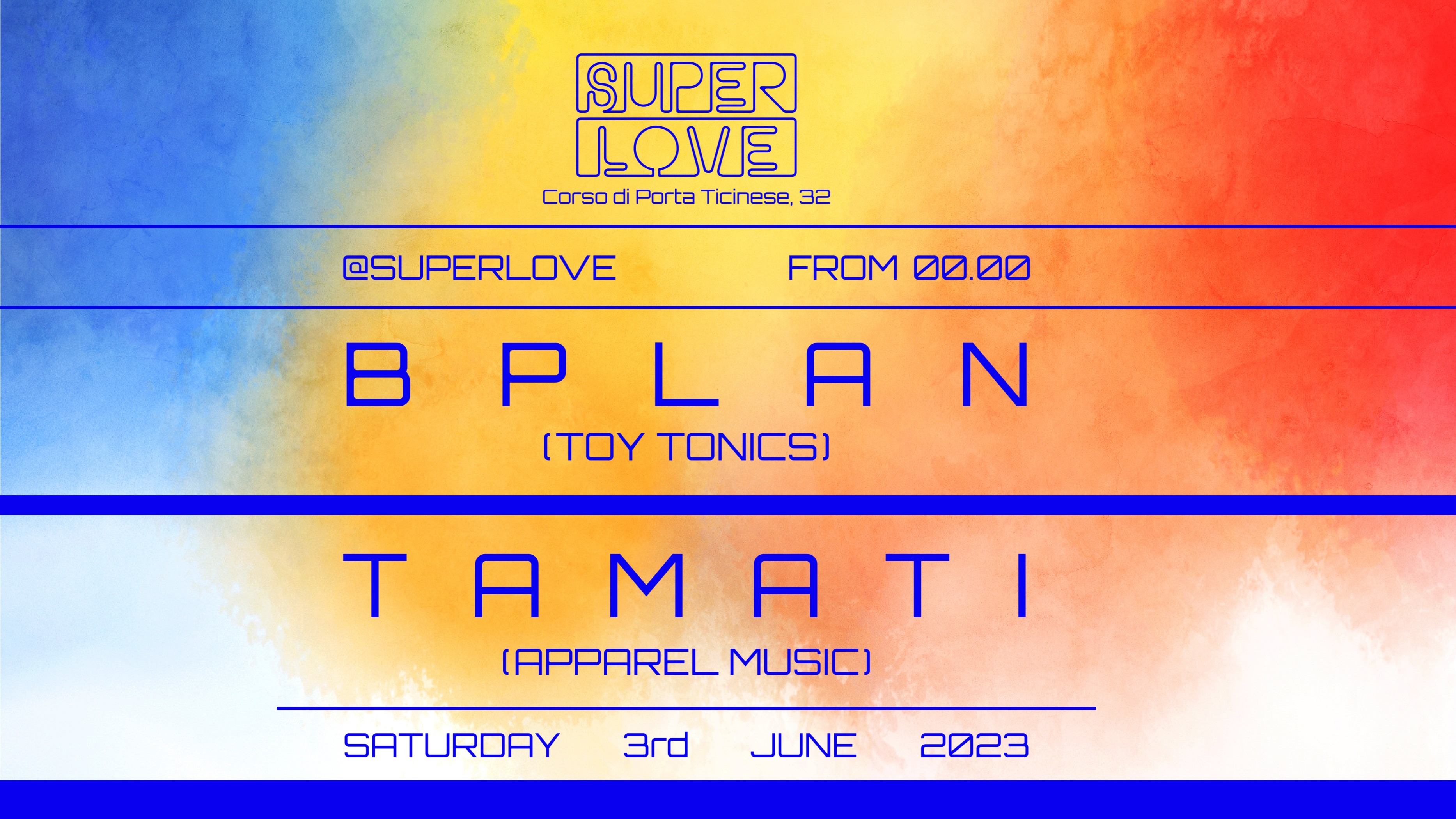 Bplan & Tamati all night long @ Superlove Club image