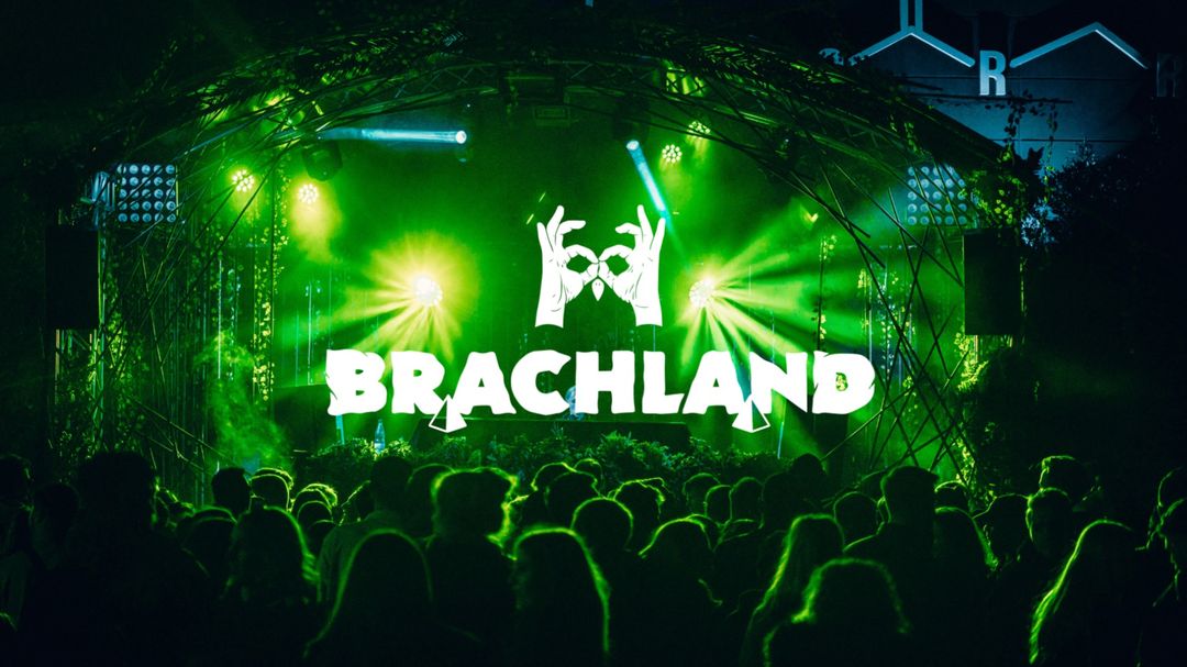 Cartell de l'esdeveniment BRACHLAND FESTIVAL | 5 FLOORS | MORE THAN 30 ARTISTS | 13.-14. MAI 2023 | HAMBURG