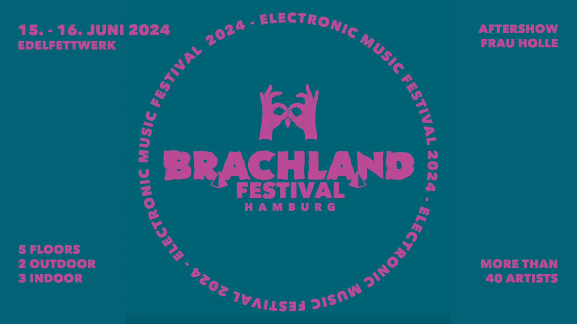 BRACHLAND FESTIVAL | 15.-16. JUNI 2024 | HAMBURG