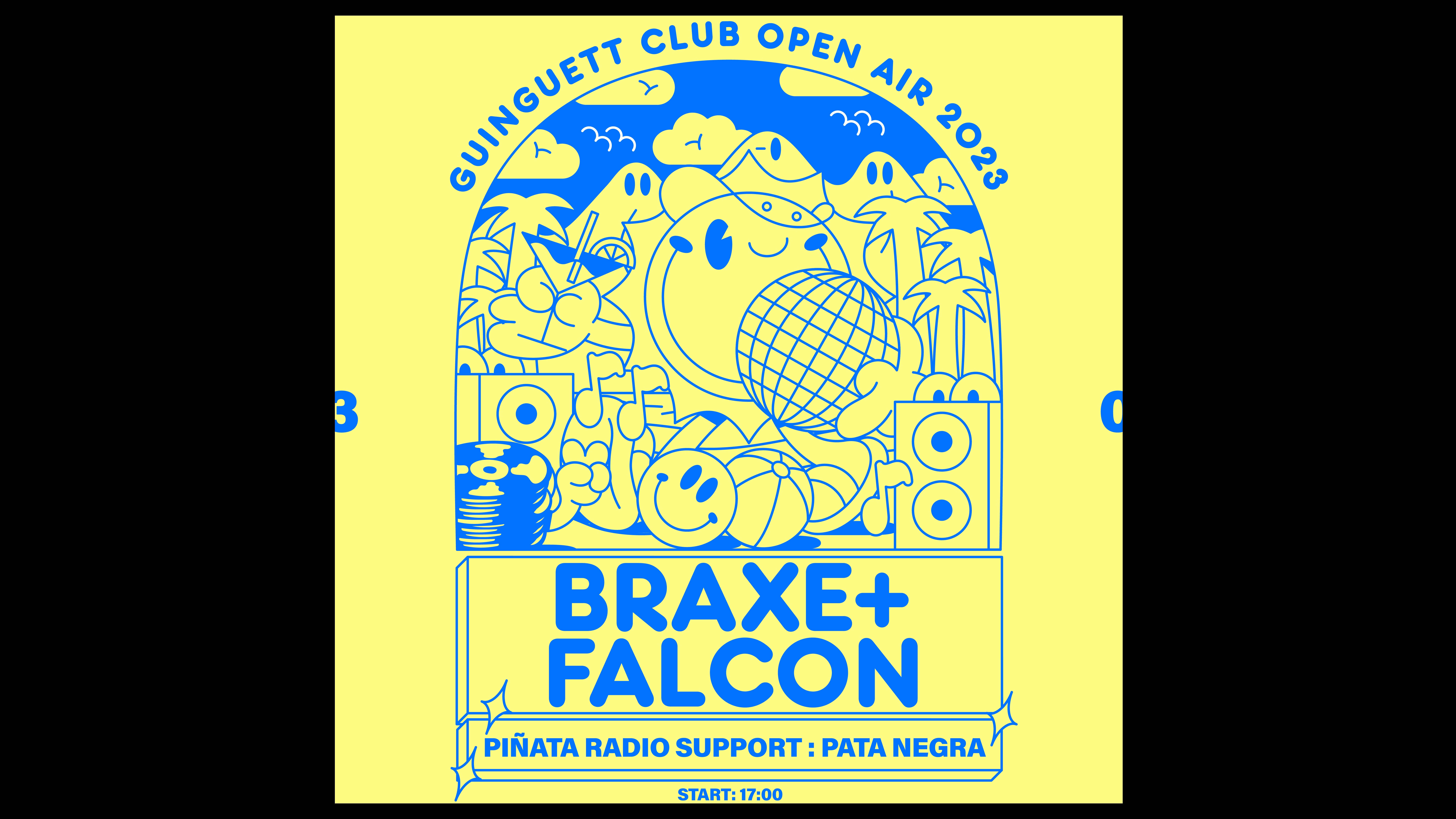 BRAXE + FALCON • Guinguette Club Open Air • Montpellier, Halle Tropisme image