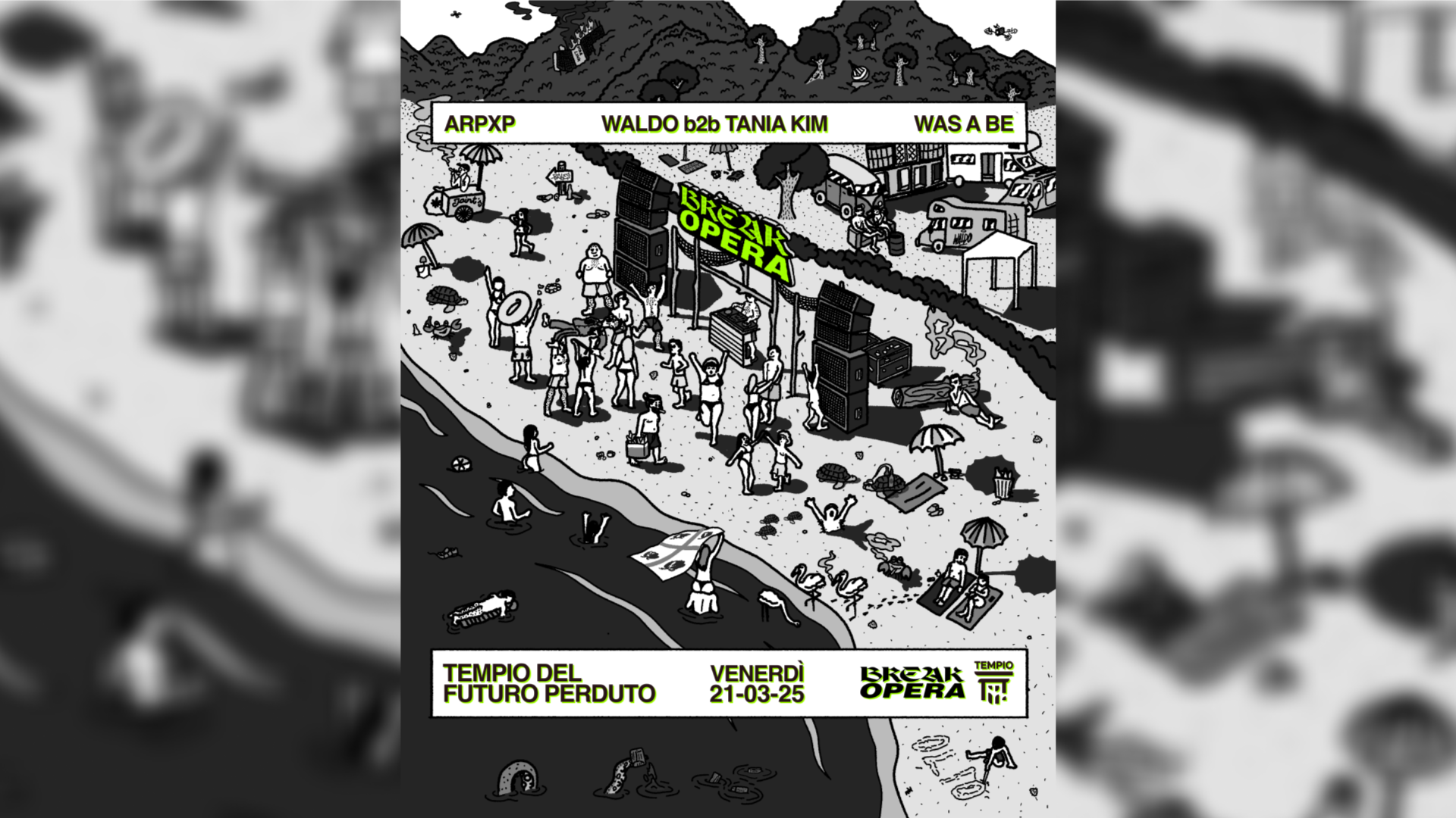 Break Opera: arpxp, Waldo b2b Tania Kim, Was A Be image