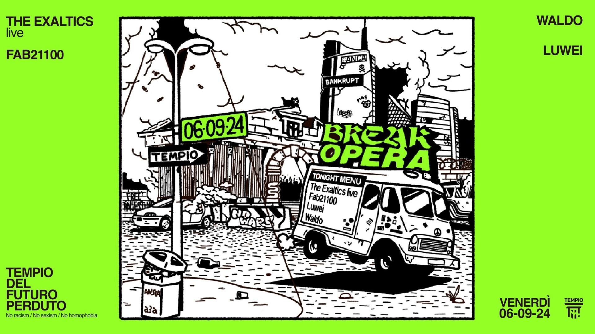 Break Opera: The Exaltics live, Luwei, Waldo, Fab21100 image