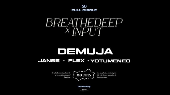 Cover for event: BREATHEDEEP pres. DEMUJA