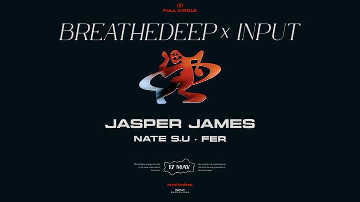 Cover for event: BREATHEDEEP pres JASPER JAMES