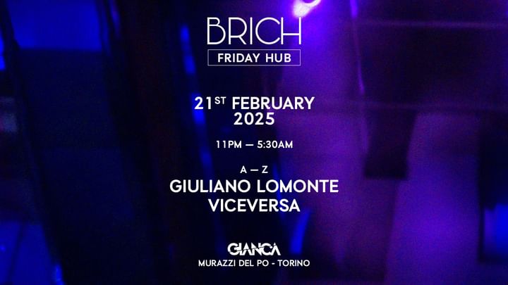 Cover for event: BRICH FRIDAY HUB