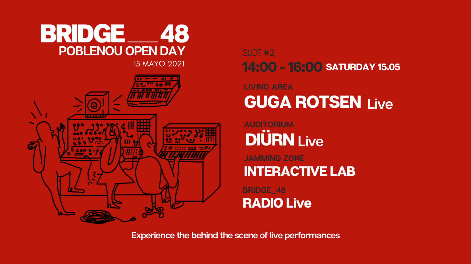 BRIDGE_48 + POBLENOU Open Day 14:00-16:00