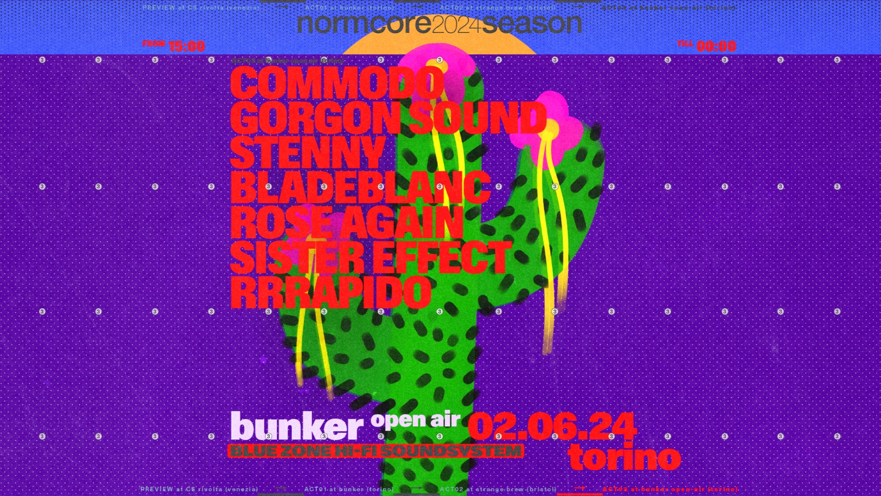 normcore2024season ACT III - Bunker Oper air