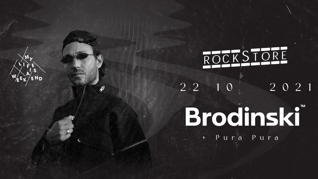 Capa do evento Brodinski • Rockstore, Montpellier