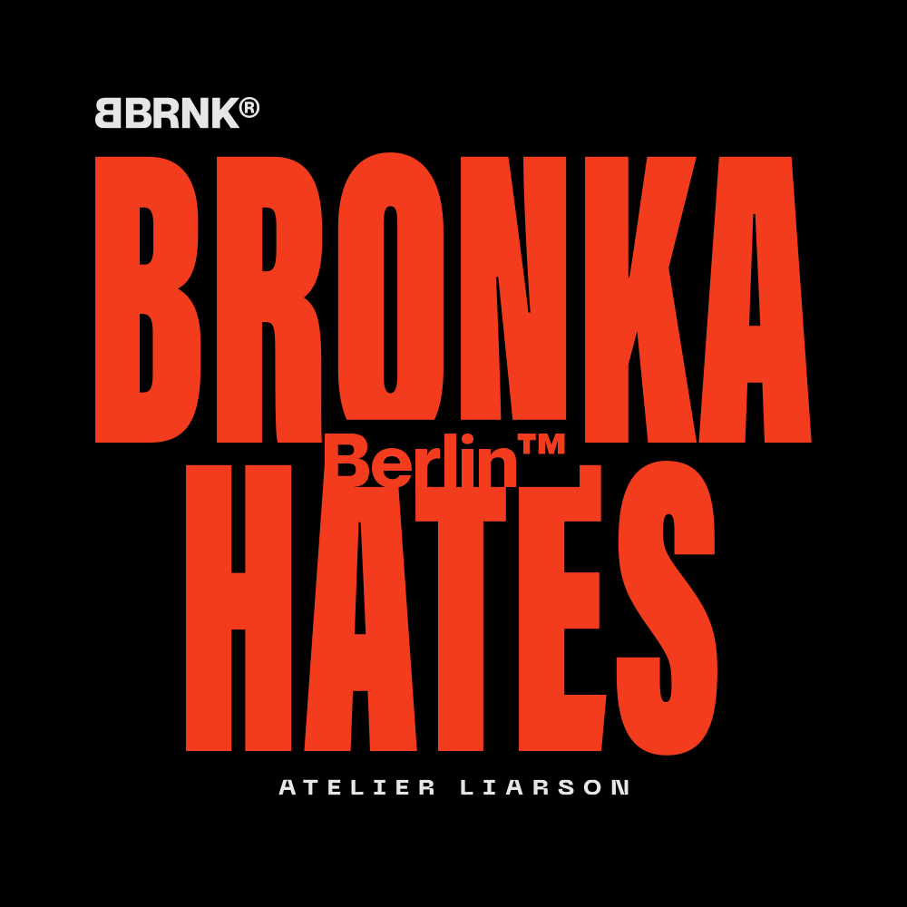 BRONKA HATES BERLIN VOL.2 - Soirée techno à Berlin