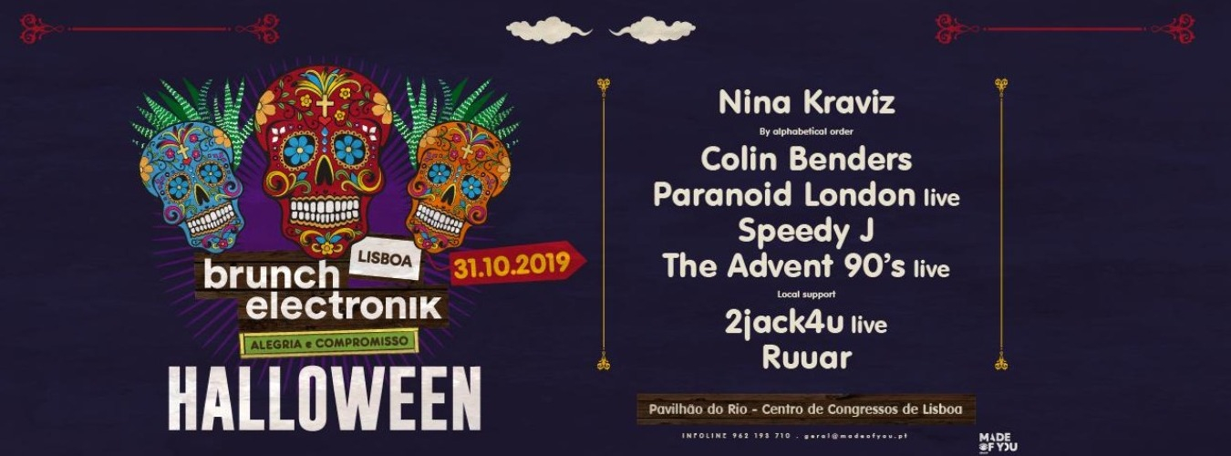 Brunch Electronik -In The City Lisboa - Special Halloween Party
