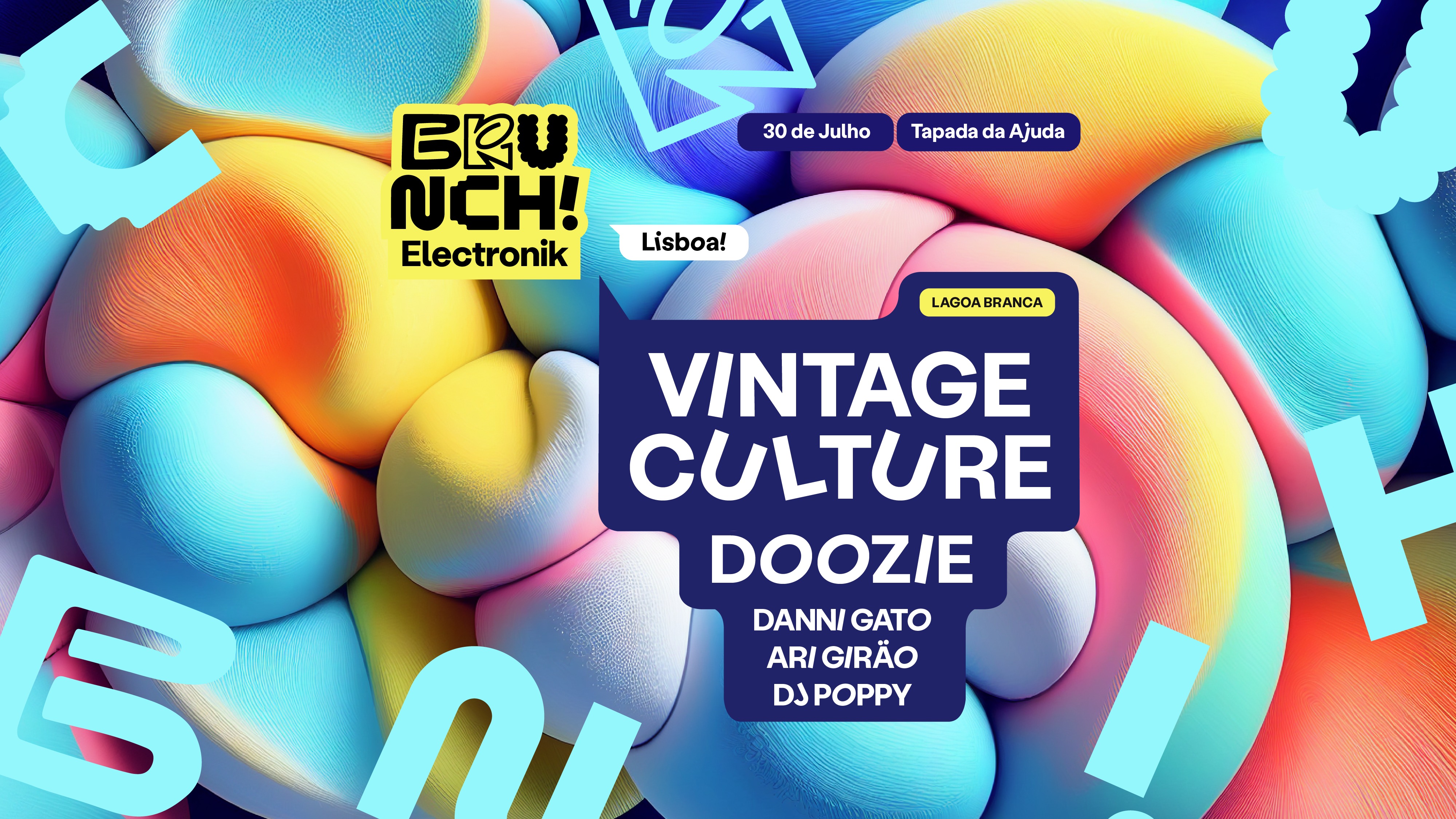 Brunch Electronik Lisboa #2: Vintage Culture, Doozie, Danni Gato, Ari Girão e Dj Poppy image