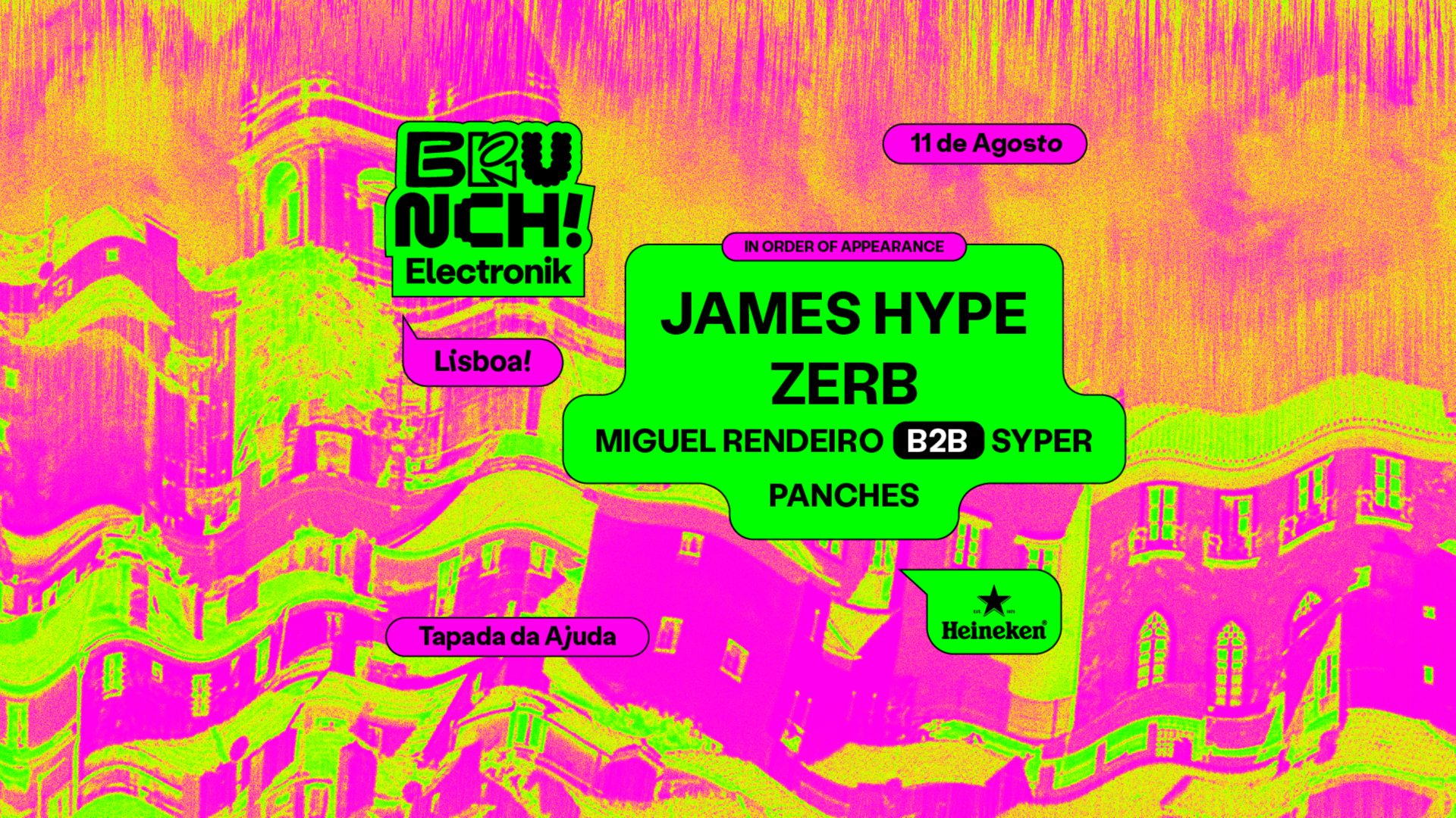 Brunch Electronik Lisboa 2024 - 11 de Agosto