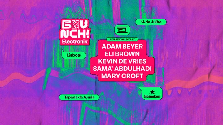 Cover for event: Brunch Electronik Lisboa 2024 - 14 de Julho