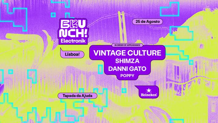Cover for event: Brunch Electronik Lisboa 2024 - 25 de Agosto