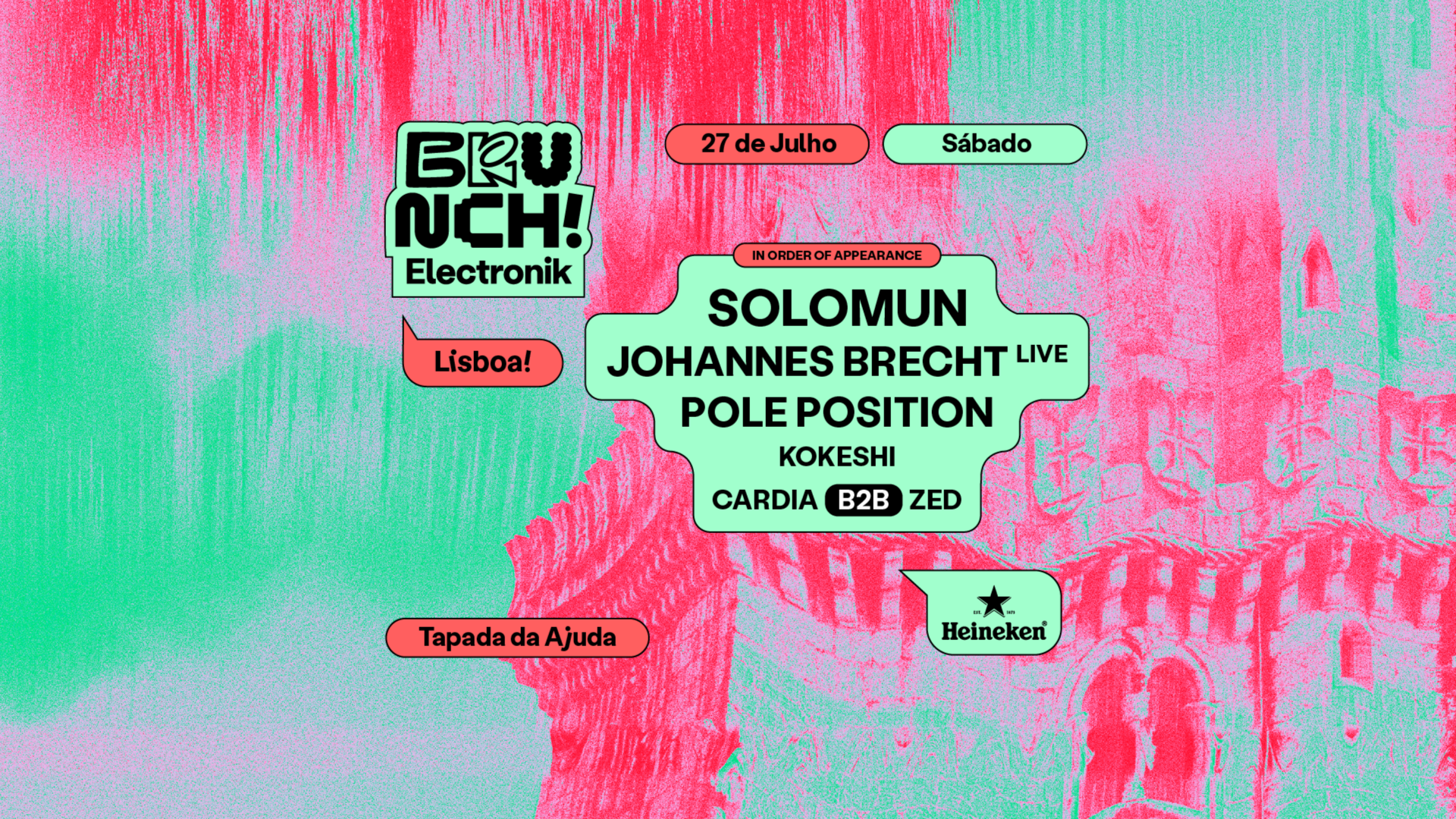 Brunch Electronik Lisboa 2024 - 27 de Julho