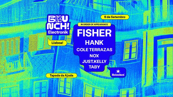 Cover for event: Brunch Electronik Lisboa 2024 - 8 Setembro