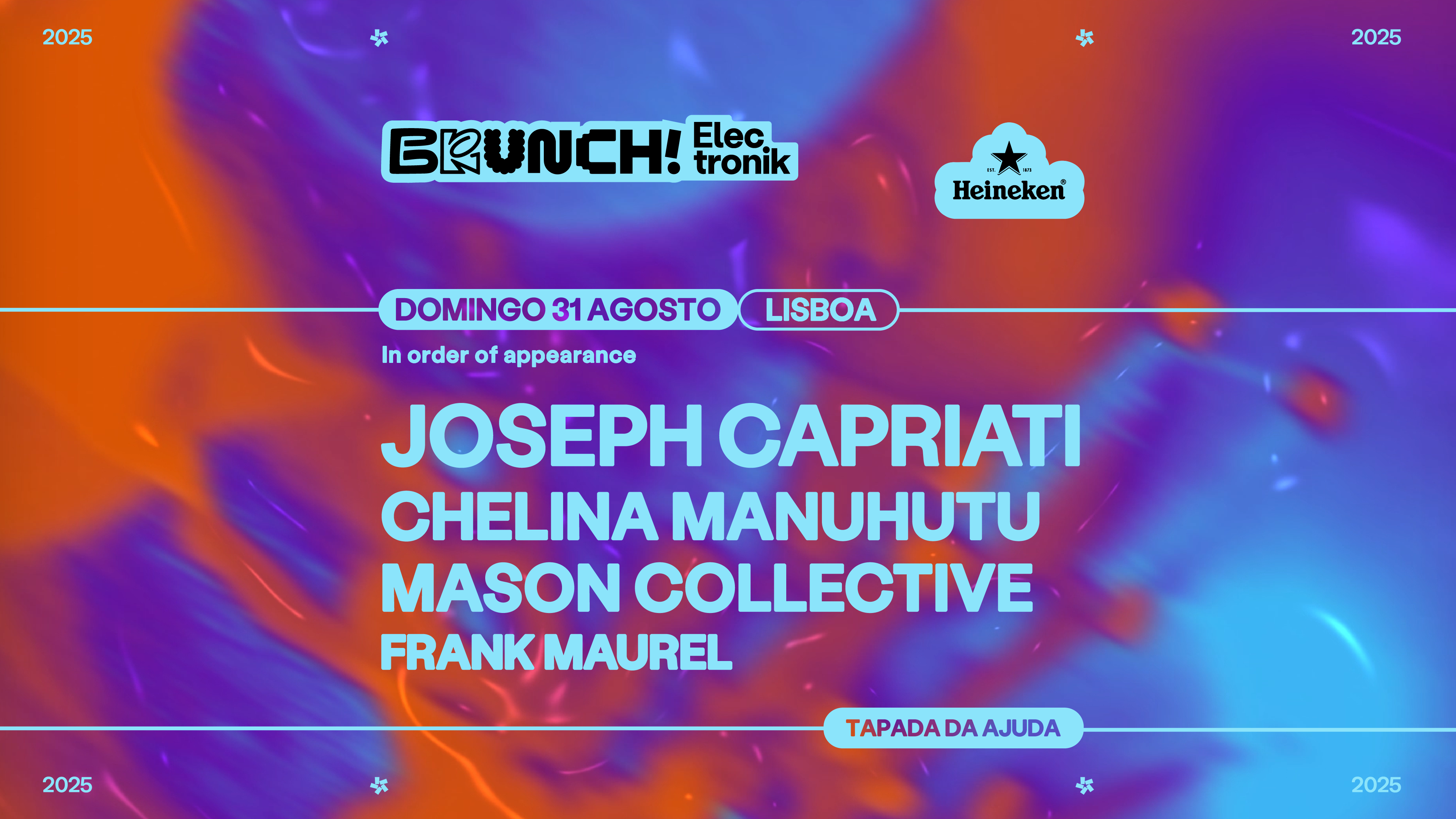 Brunch Electronik Lisboa 2025 #5: Joseph Capriati, + Guests image