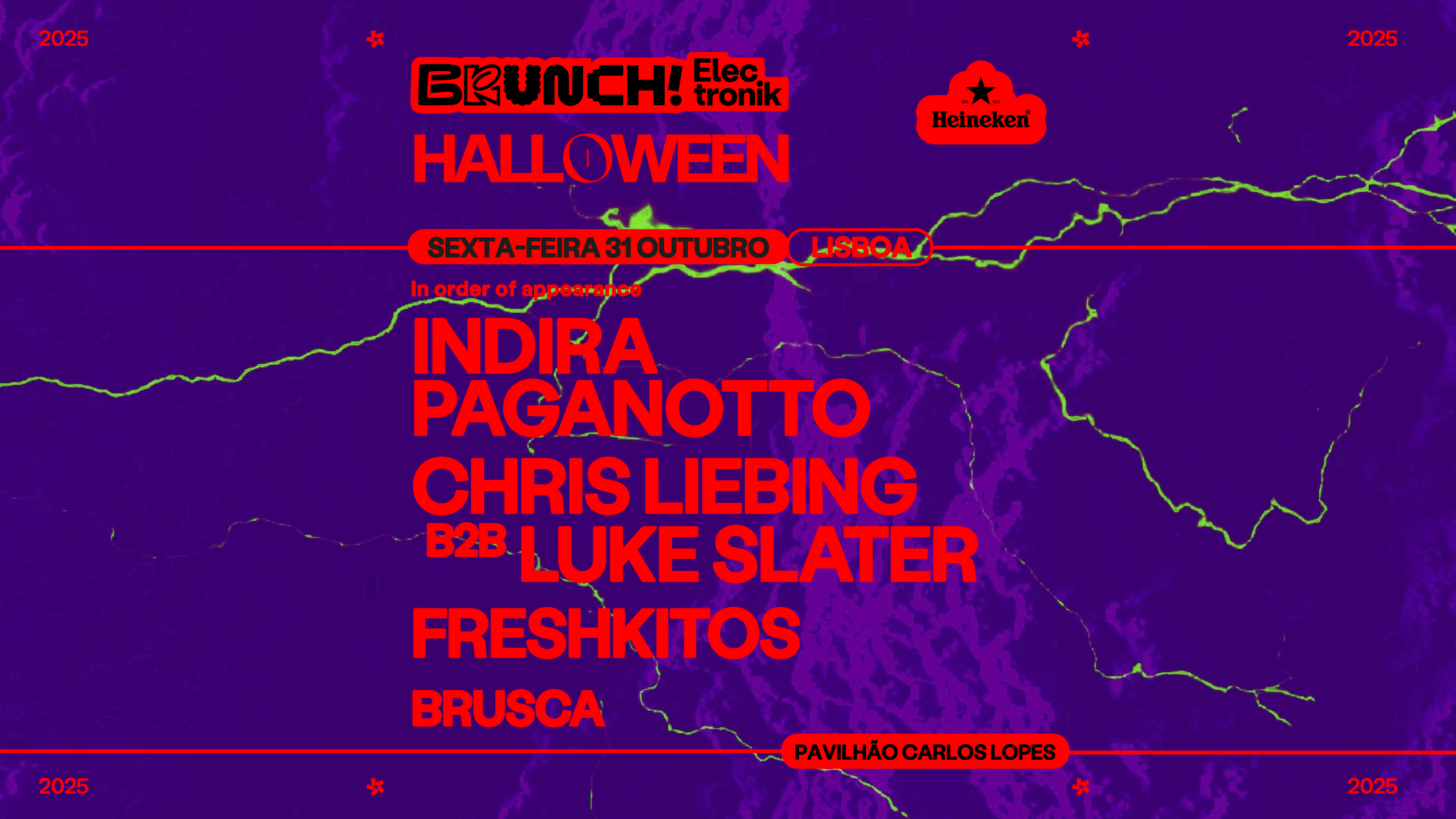 Brunch Electronik Lisboa 2025 - Halloween Special Party: Indira Paganotto + (31.10) image