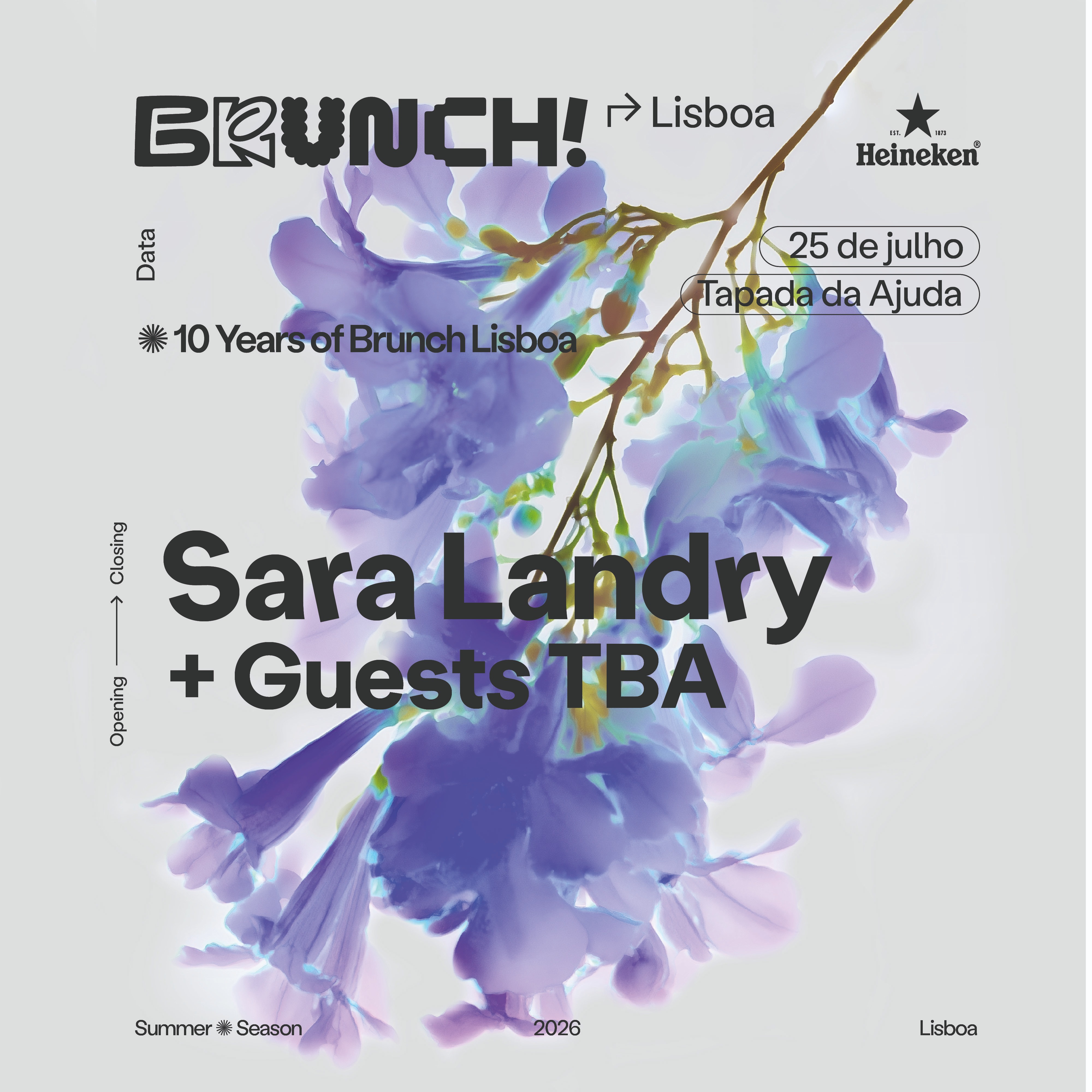 Brunch Electronik Lisboa 2026 #3: SARA LANDRY + more guests TBA image